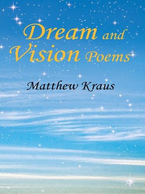 cover image of Dream and Vision Poems